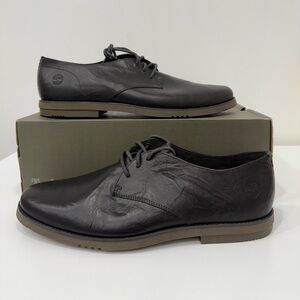 Timberland Yorkdale Oxford Black Full Grain Lace Up Shoe Men Size 12 M